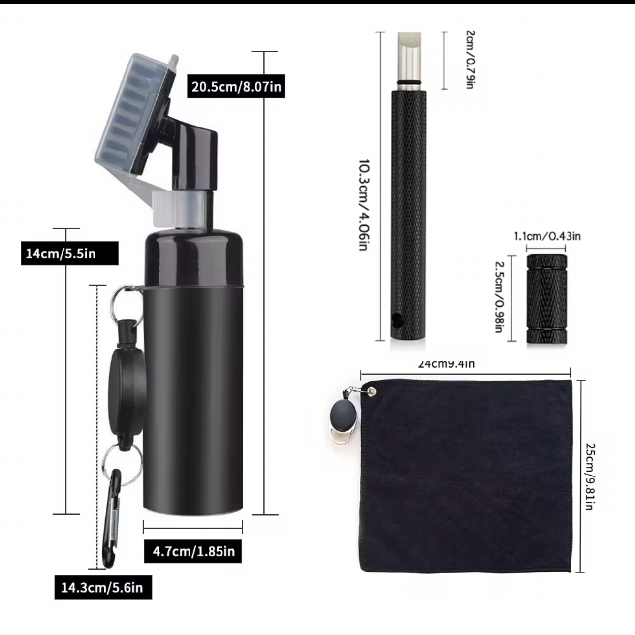 3 in 1 Golf Cleaning Kit